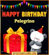 GIF Happy Birthday Pelegrino